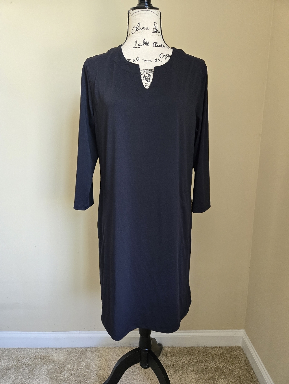 Light Bare Dress Womens L Black Upf 50 Lightweight